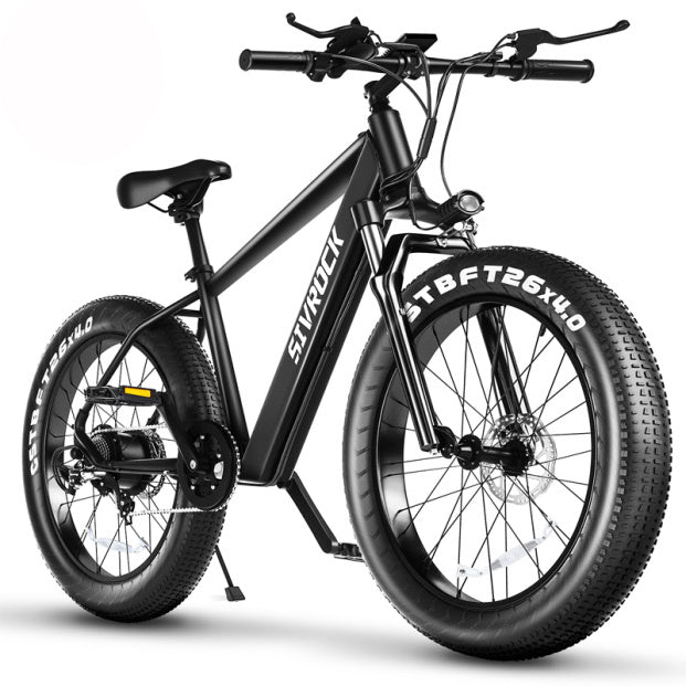 26” Fat Tire Electric Mountain Bike – 1000W Motor, 48V 15Ah Ebike for Trail, Commute & Adventure, UL & GCC Certified