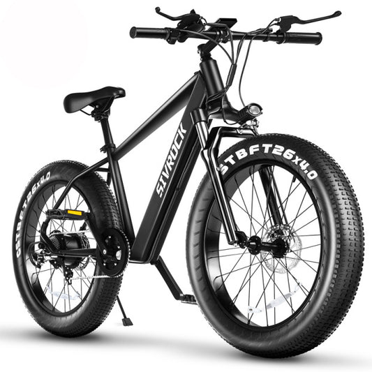 26” Fat Tire Electric Mountain Bike – 1000W Motor, 48V 15Ah Ebike for Trail, Commute & Adventure, UL & GCC Certified