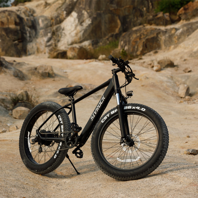 26” Fat Tire Electric Mountain Bike – 1000W Motor, 48V 15Ah Ebike for Trail, Commute & Adventure, UL & GCC Certified